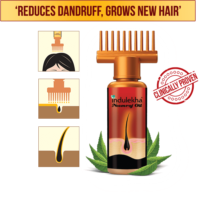 Indulekha Neemraj Anti Dandruff Hair Oil